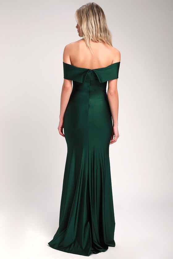 Sexy Emerald Green Dress - Emerald Maxi ...